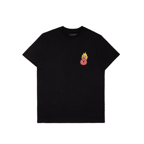 Flaming Fists T-Shirt - Black