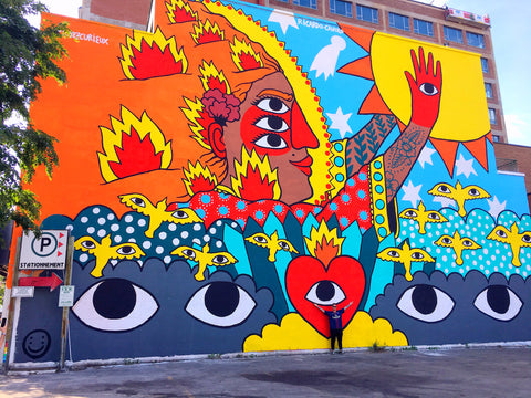 Ricardo Cavolo x Mural, 20XX